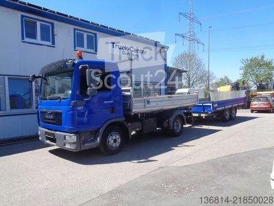 Kipper LKW MAN TGL 8.220 4x2 BB Meiller AHK + Hydraulik gebraucht