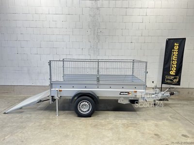 Kastenanhänger Variant 1304 F1 MR Gitter+Gitterrampe Kastenanhänger geb neu