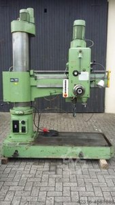 Radialbohrmaschine WMW Heckert Modell BR 40/2x1250 Rechnung inkl