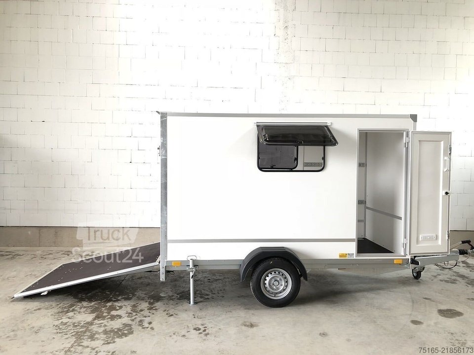 Kofferanhänger Blyss F1330HD Rampe Tür 2 Fenster Kofferanhänger neu