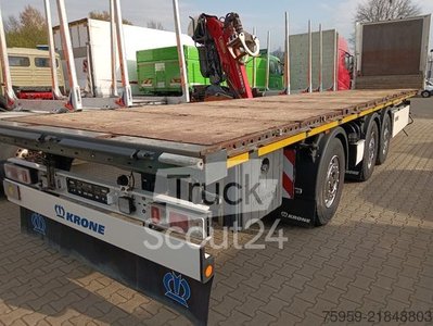 Auflieger mit Arbeitsbühne KRONE SD27DA01CLNF TRIDEC LENKACHSE LIFT BPW Rungentas gebraucht
