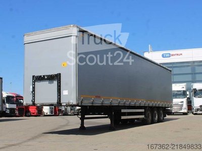 Auflieger mit Pritsche & Plane  SN 24, LIFTING AXLE, SAF, MULTILOCK gebraucht