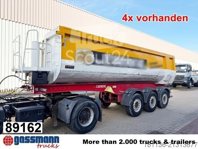 Kipper Auflieger Carnehl CHKS /AH, Liftachse, Alumulde ca. 26m  gebraucht