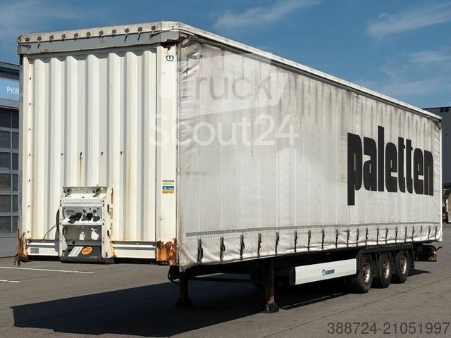 Auflieger mit Pritsche & Plane KRONE SD*Jumbo/Mega*Liftachse*BPW-Achsen*Edschaverdeck gebraucht