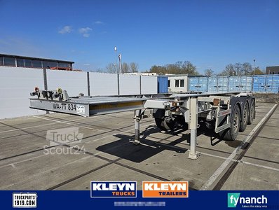 Containertransport KÄSSBOHRER CS 20 FT TANK BPW ALCOA'S 3250KG gebraucht