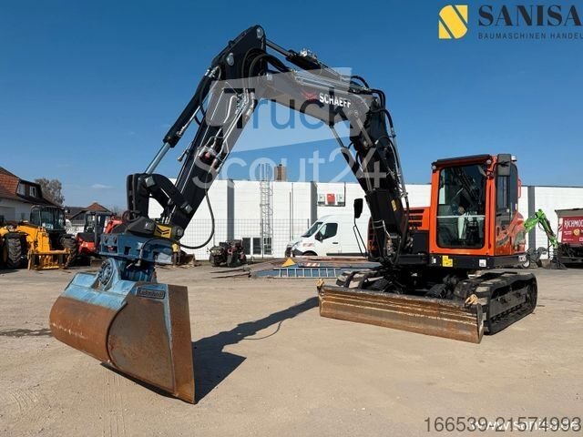 Kettenbagger SCHAEFF TC125/Verstell Auslege/1033Std/PowerTilt rotator gebraucht