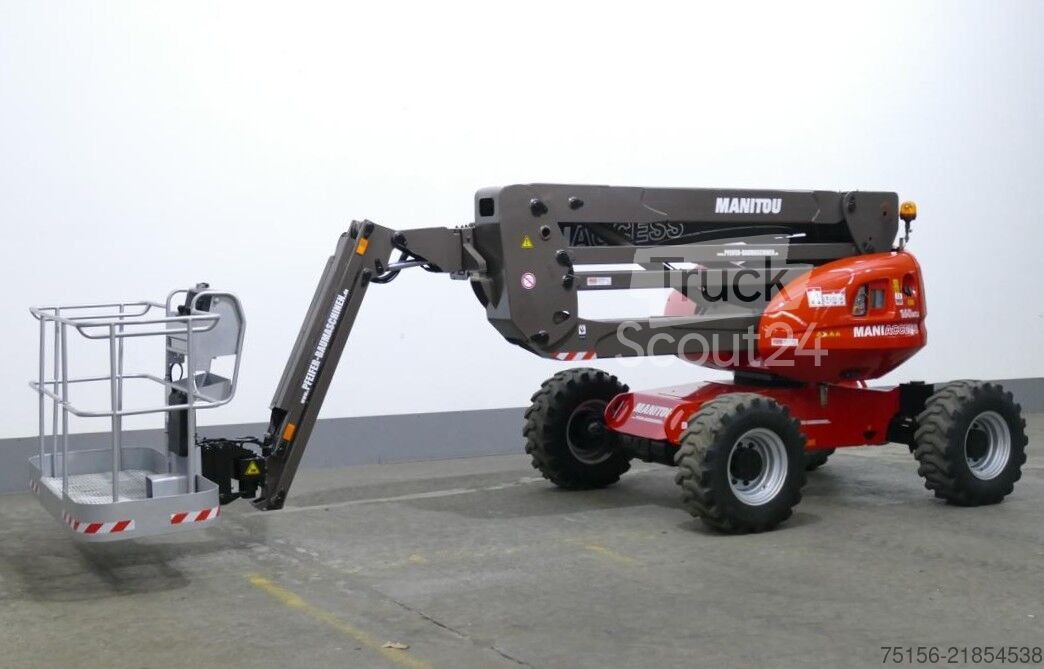 Selbstfahrende Arbeitsbühne Manitou 160 ATJ 4x4x4 - 16.5m / seitlich 9.5m gebraucht
