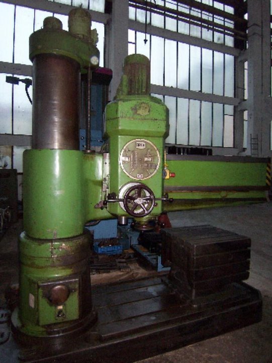 Radialbohrmaschine WMW BR 56 X 1600, gebraucht radial drilling, used