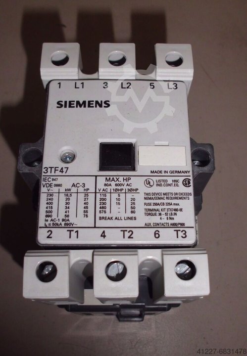 Siemens** 3TF47 22-0BB4