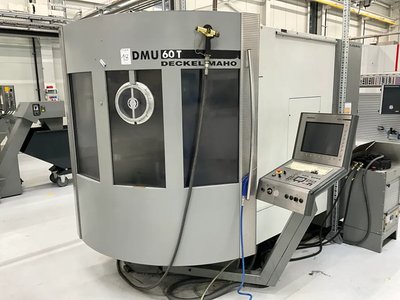 2004 Cover Maho DMU 60T Универсальный обрабатывающий центр с ЧПУ с компактной системой фильтрации