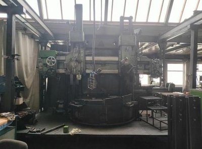 TOS SK 16 vertical turret lathe with cnc