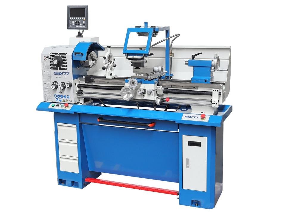 Drehmaschine SWM NovaTurn 330 Drehbank mit Leit und Zugspindel