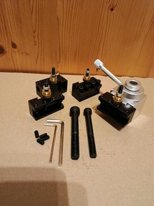 Rotary Tokarka szybki system zmiany 4 Posiadacze