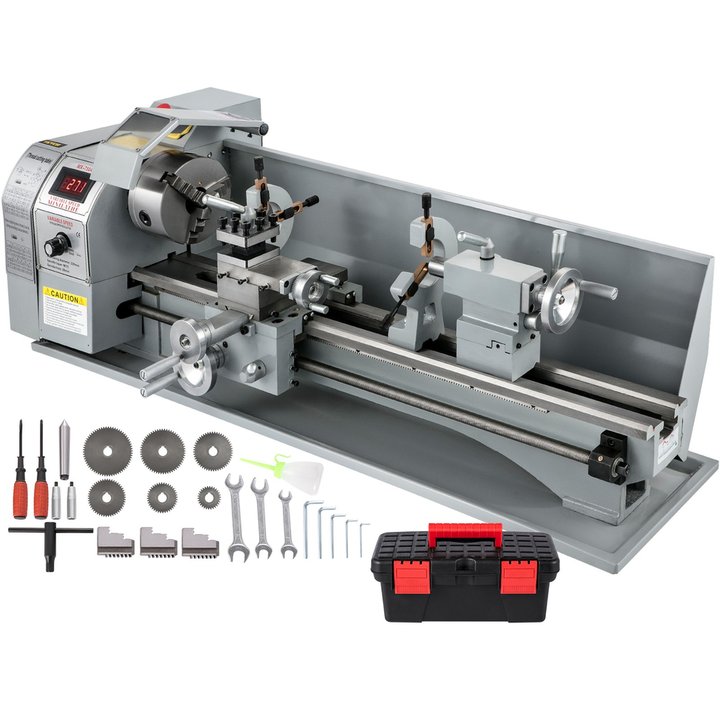 Mini Rotary Lathe 220x750mm Mini Drechselbank Bank