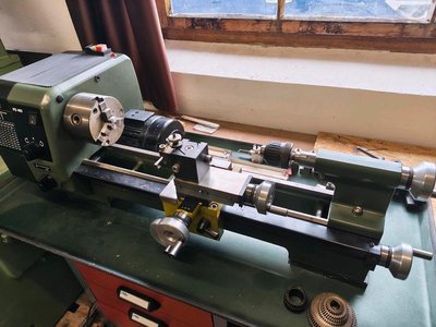Lathe Proxxon PD400 with accessories