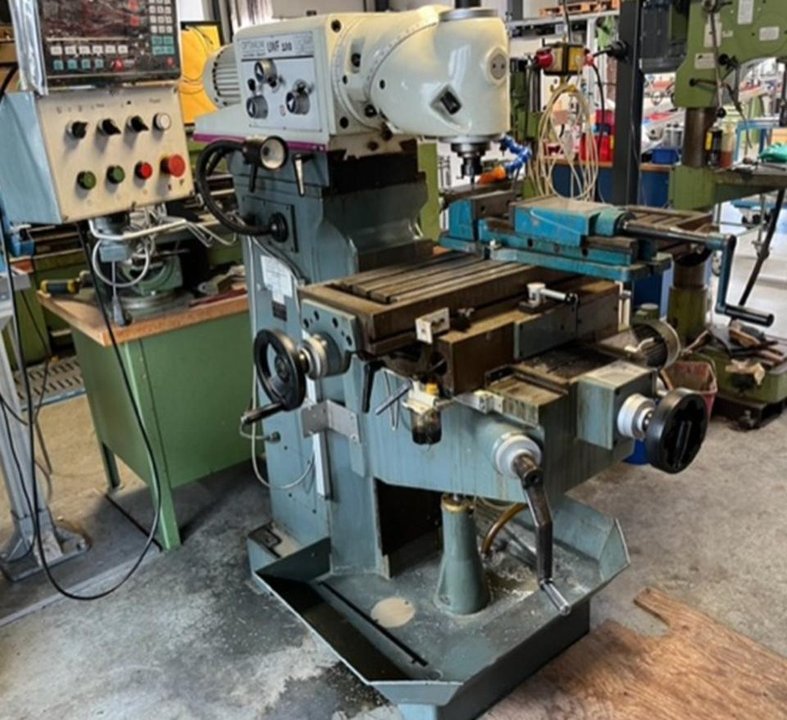 Gebrauchte Optimum Opti UWF 100 Universal Werkzeugfräsmaschine