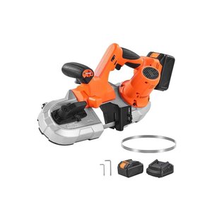 Akku Bandsäge Metall 65mm Tragbare Bandsäge + 1x Akku NEU