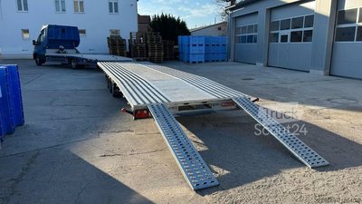 Abschleppwagen Sofort verfügbar IVECO Daily 50C18 Fahrzeugtransporter Autotransporter + 3-Achser gebraucht