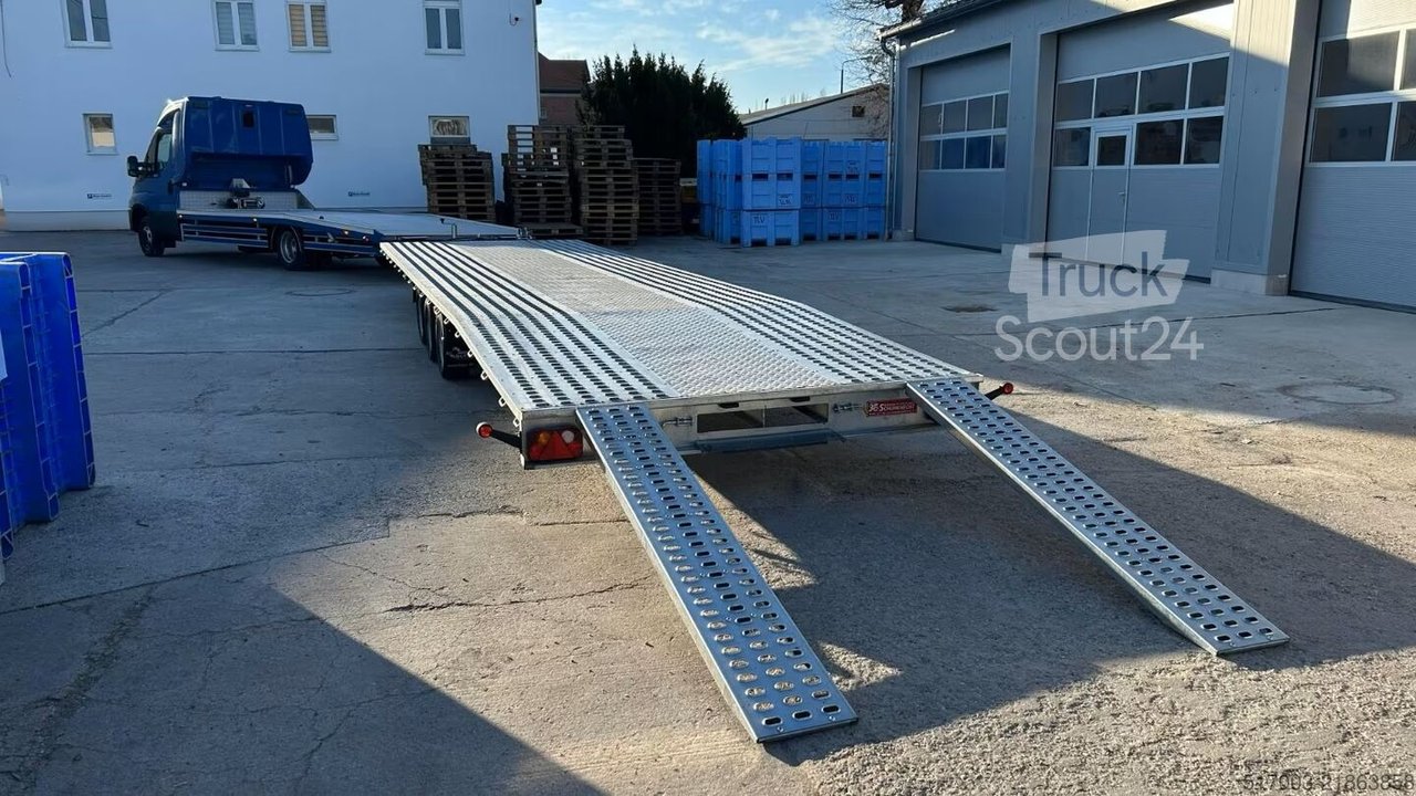 Abschleppwagen IVECO Daily 50C18 Autotransporter 3-Achser Fahrzeugtransporter gebraucht