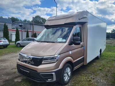 Transporter mit Koffer MAN TGE 3.180 Koffer mit Schlafbett neu