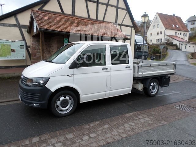 Pritschenwagen VW T6 Pritsche 4 Motion Doppelkabine lang  Klima gebraucht