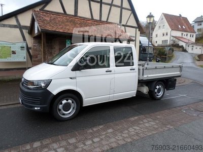 Pritschenwagen VW T6 Pritsche 4 Motion Doppelkabine lang  Klima gebraucht