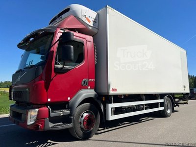 Kühlkoffer-LKW Volvo FL280  16t E6 LBW Bi-Temp Rohrbahnen TK T1200R gebraucht