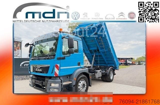 Dreiseitenkipper LKW MAN TGM 18.290 4x2 MEILLER Kipper AHK Kipphydr. gebraucht