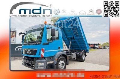 Dreiseitenkipper LKW MAN TGM 18.290 4x2 MEILLER Kipper AHK Kipphydr. gebraucht