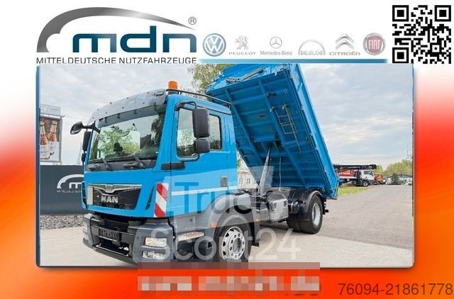 Kipper LKW MAN TGM 18.290 4x2 MEILLER Kipper AHK Kipphydr. gebraucht