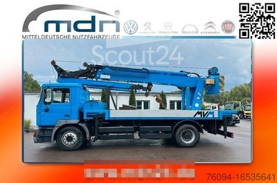 Autokran MAN 18.260 4x2 Montagekran 35m SEILWINDE gebraucht