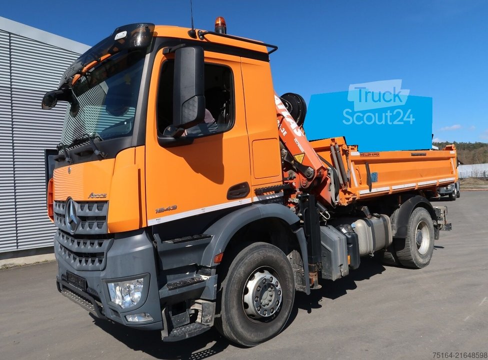 Dreiseitenkipper LKW Mercedes-Benz Arocs 1843 K 4x2 gebraucht