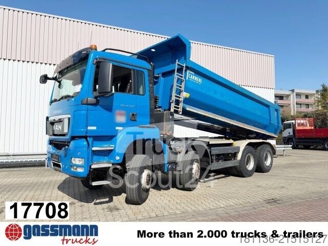 Spezial-LKW MAN TGS 35.440 8x8 BB, Stahlmulde ca. 16m  gebraucht