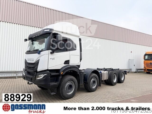 LKW-Fahrgestell Iveco T-Way AT410T51 8x4, Retarder, Nebenantrieb, 4x neu