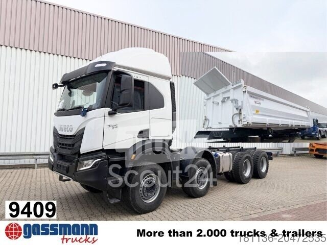 Kipper LKW Iveco T-Way AT410T51/58 8x4, Retarder, 3x VORHANDEN! neu