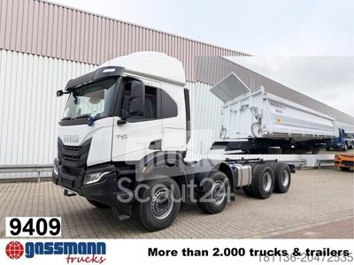 Kipper LKW Iveco T-Way AT410T51/58 8x4, Retarder, 3x VORHANDEN! neu
