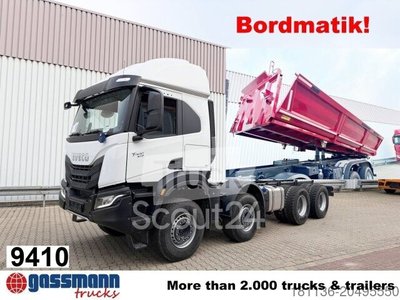 Kipper LKW Iveco T-Way AT410T51/58 8x4, Retarder, Bordmatik, 3x neu