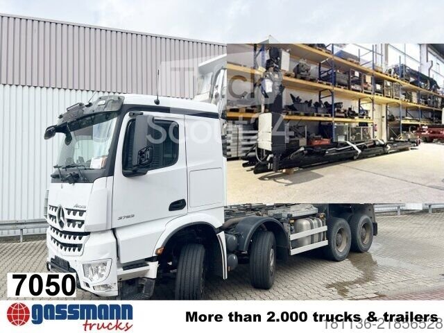 Abrollkipper Mercedes-Benz Arocs 3253 K 8x4/4, Retarder, Motorabtrieb gebraucht