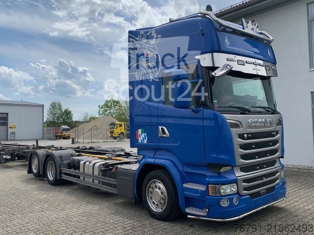 Wechselfahrgestell LKW SCANIA R 490 6x2 Jumbo_ Topline_ Lenk- + Liftachse gebraucht