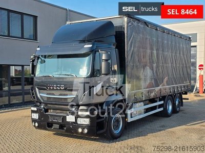 LKW mit Pritsche & Plane IVECO Stralis 400 / Lenkachse / Liftachse / STERZANTE gebraucht