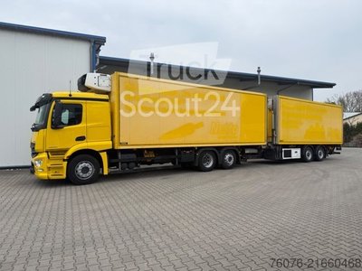 Kühlkoffer-LKW MERCEDES-BENZ 2540 LL 6x2/4 Kühlkoffer 8.2m LBW 2,5t  Carrier gebraucht