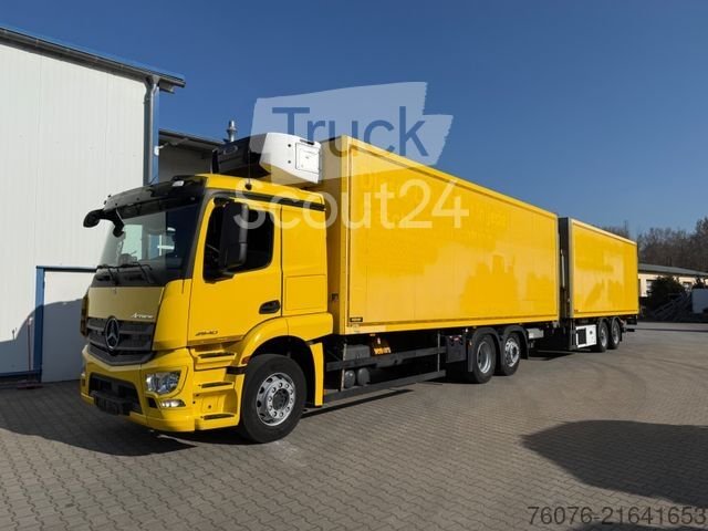 Kühlkoffer-LKW MERCEDES-BENZ 2540 LL 6x2/4 Kühlkoffer 8.2m LBW 2,5t  Carrier gebraucht