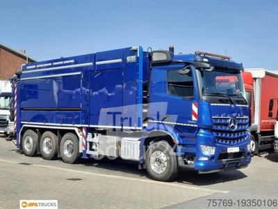 LKW mit Tankaufbau MERCEDES-BENZ 3253 L AROCS 8X4 Saugbagger MTS DINO 12 gebraucht