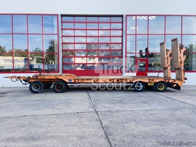 Tieflader Anhänger Müller Mitteltal T4 Kompakt 40,0  4 Achs Tieflader- Anhänger gebraucht