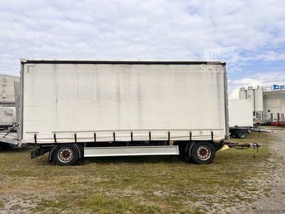Anhänger mit Pritsche & Plane Fliegl ZPS180  2 Achs Jumbo- Planen, Mega, durchladbar gebraucht