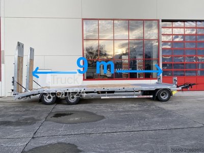 Tieflader Anhänger Möslein T 3-9,20 F Blatt  3 Achs Tieflader mit gerader Ladefläche 9 m, Neufahrzeug neu
