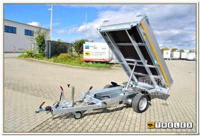 Dreiseitenkipper Anhänger Eduard KH 2615 1500 kg 1achs Elektrohydraulik neu