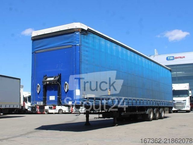 Auflieger mit Pritsche & Plane SCHWARZMÜLLER SPA3/E, LOWDECK, SAF, MULTILOCK, LIFTING AXLE gebraucht