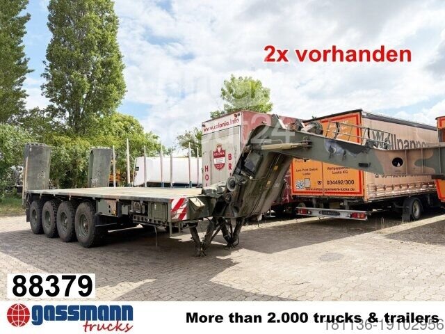 Tieflader-Sattelauflieger Kässbohrer SLT 50-2, Elefant, EX BW gebraucht