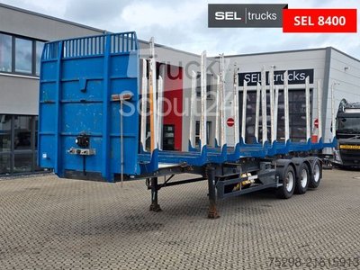 Holztransport Auflieger SCHWARZMÜLLER Y203 / Liftachse / Alu-Felgen gebraucht